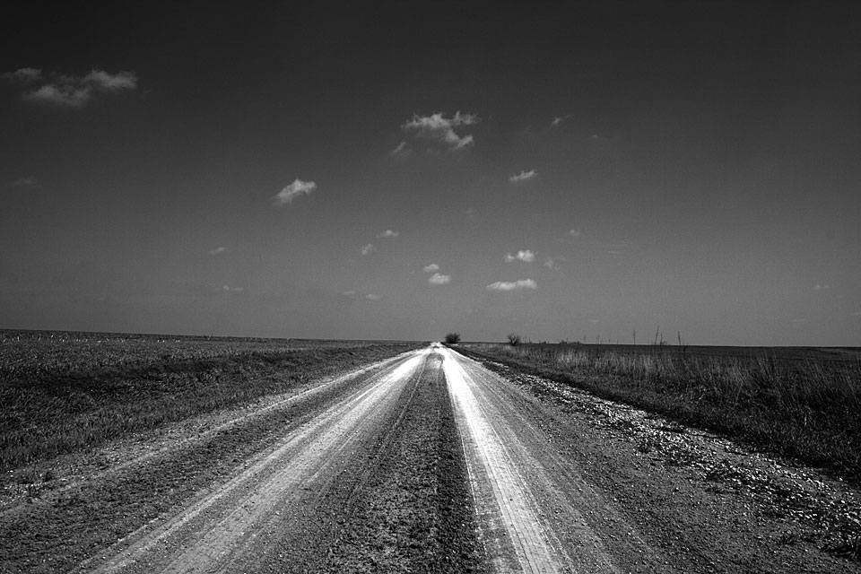 grey road
